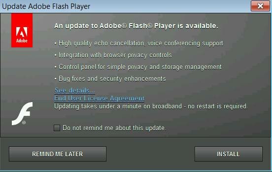  Adobe Flash Player 11 -  11