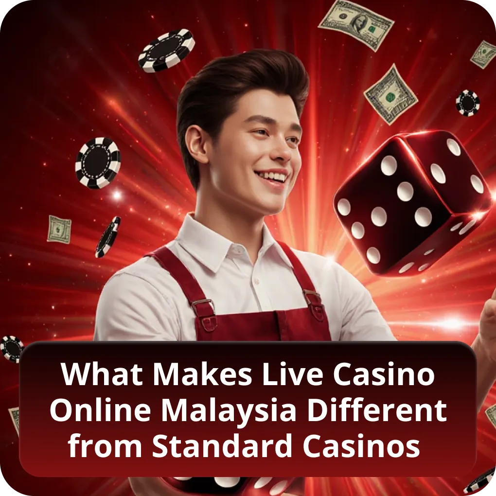 What Makes Live Casino Online Malaysia Different from Standard Casinos